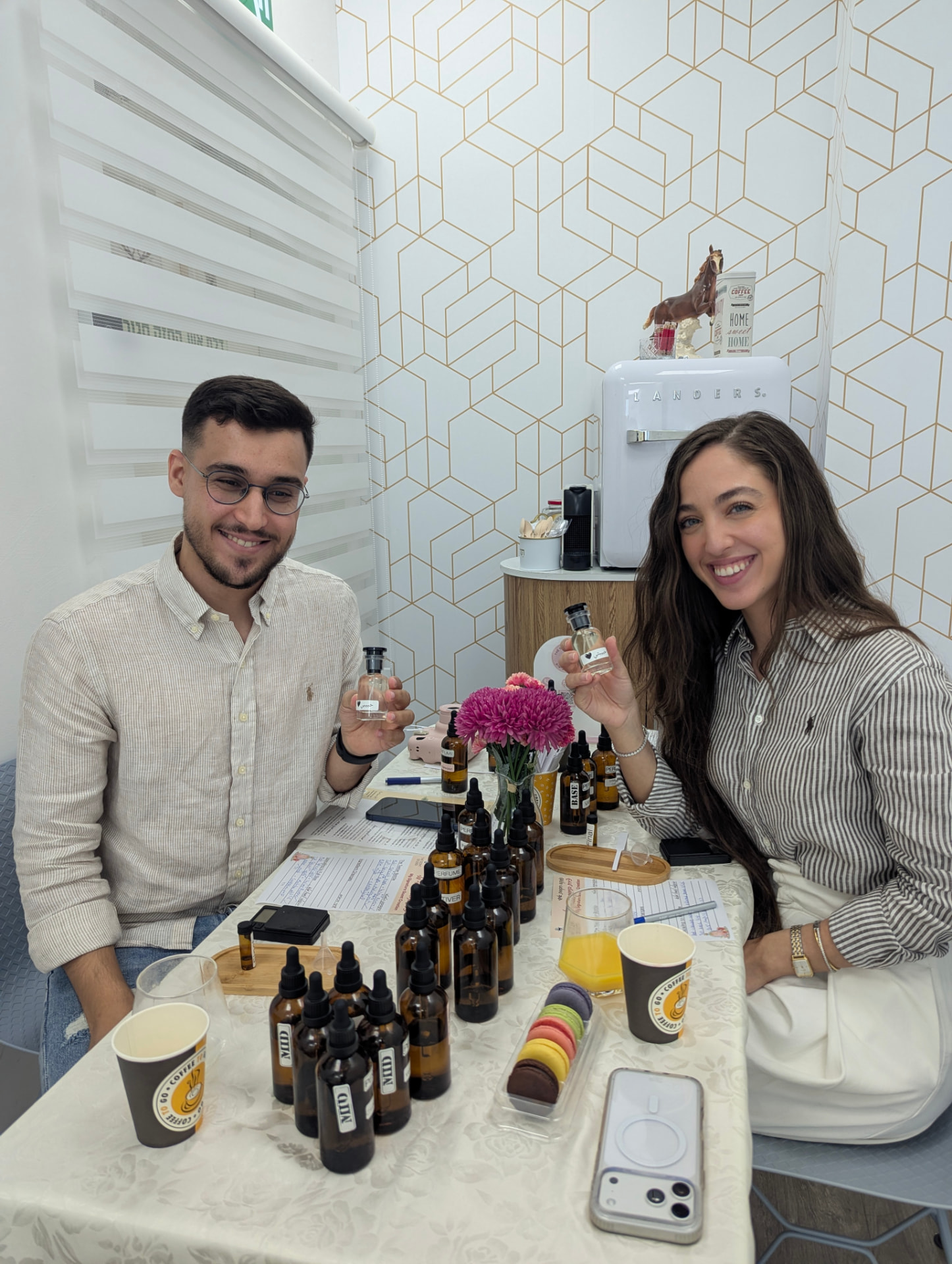 Private perfume workshop in English